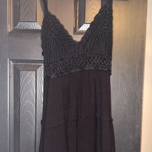 Chic Black Knit Dress